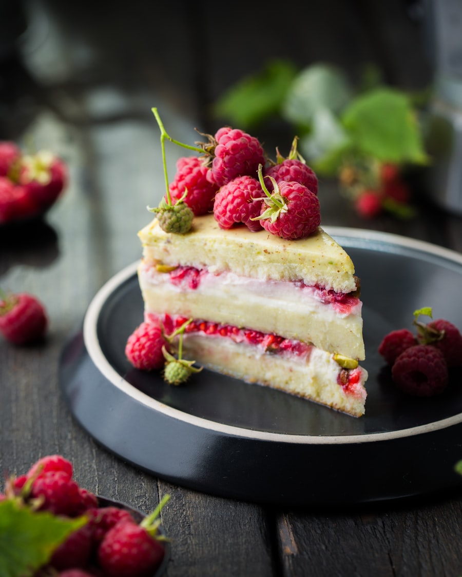 Cheesecake slice